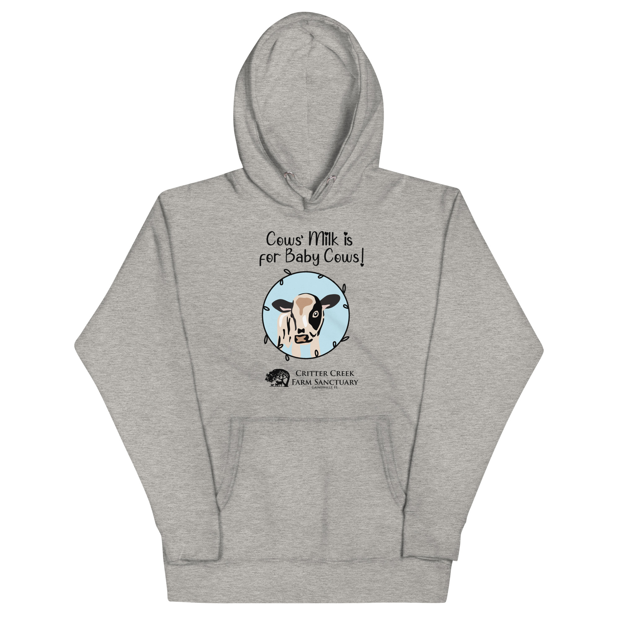 Cows' Milk is for Baby Cows Hoodie - Image 2