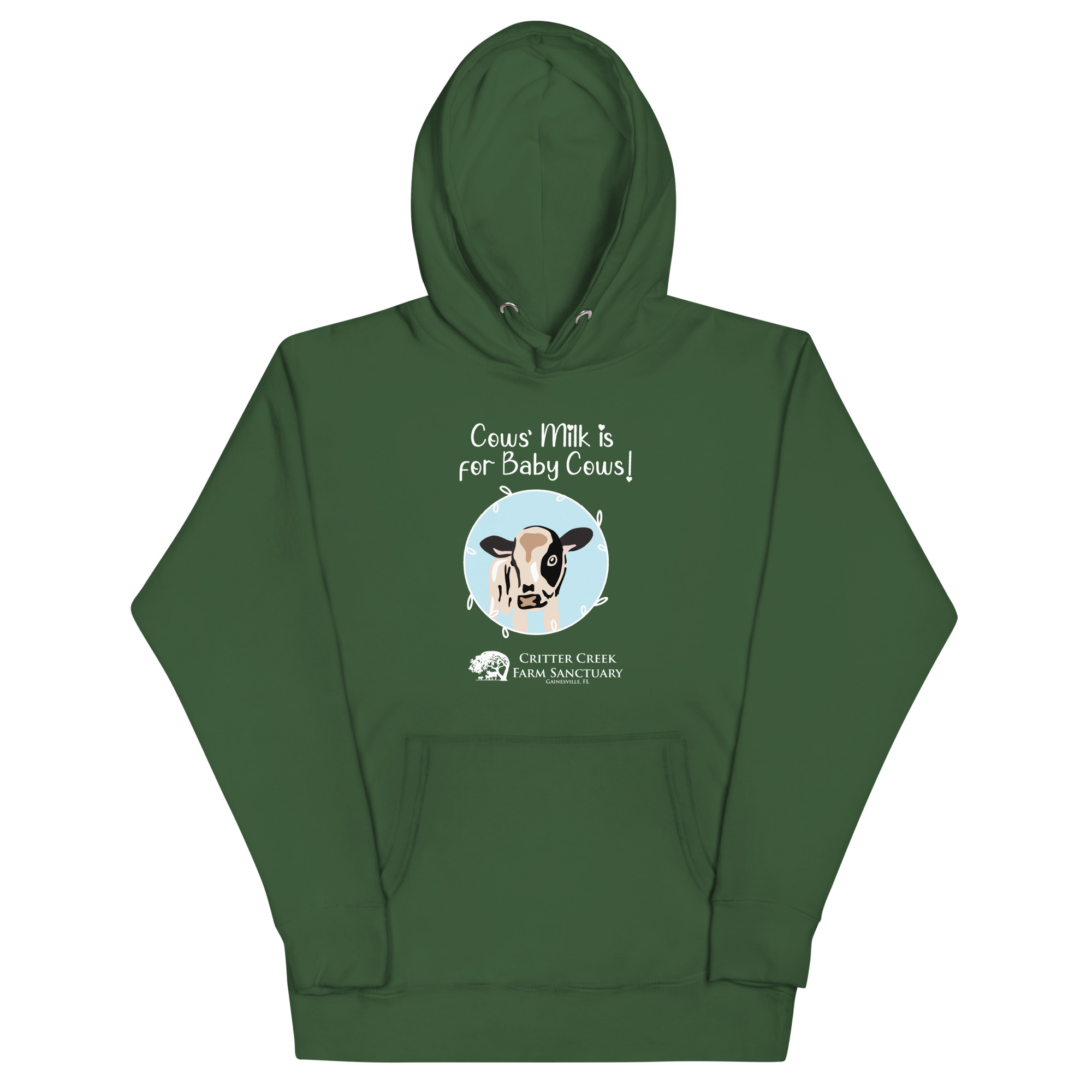 Cows' Milk is for Baby Cows Hoodie - Image 7