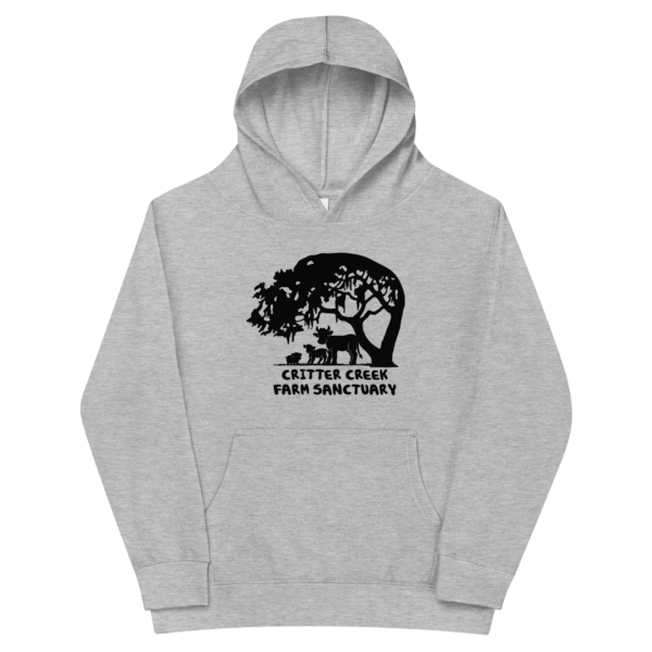 Critter Creek Logo Youth Hoodie – Critter Creek Farm Sanctuary