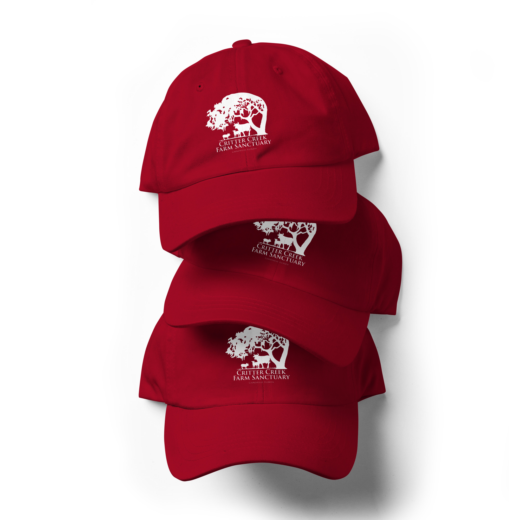 White Logo Dad Hat - Image 11