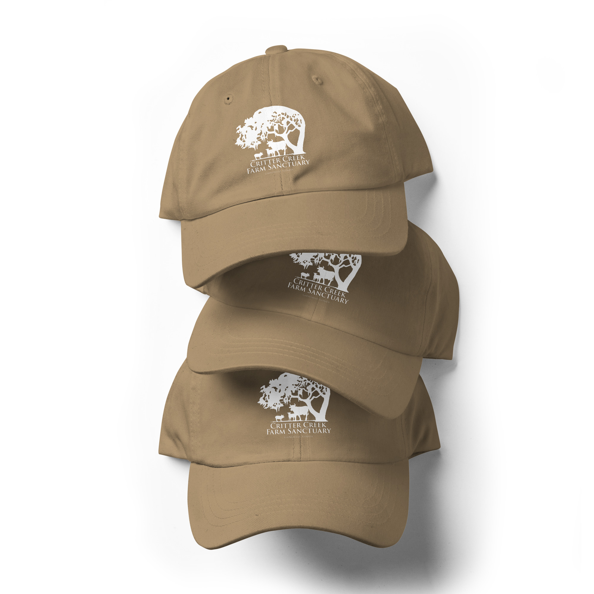 White Logo Dad Hat - Image 31