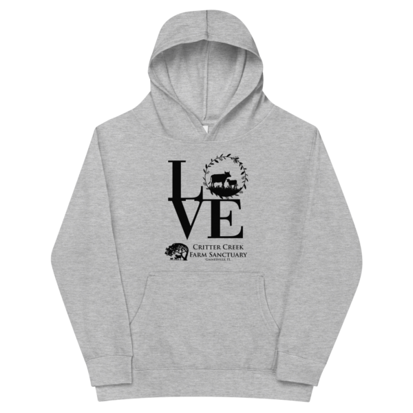 Love Cows Youth Hoodie - Image 2