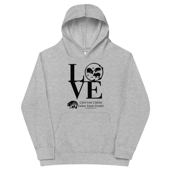 Love Pigs Youth Hoodie - Image 3