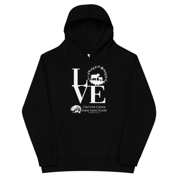 Love Cows Youth Hoodie - Image 3