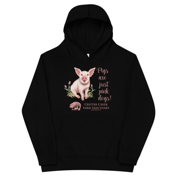 Pigs Are Just Pink Dogs Youth Hoodie - Image 2