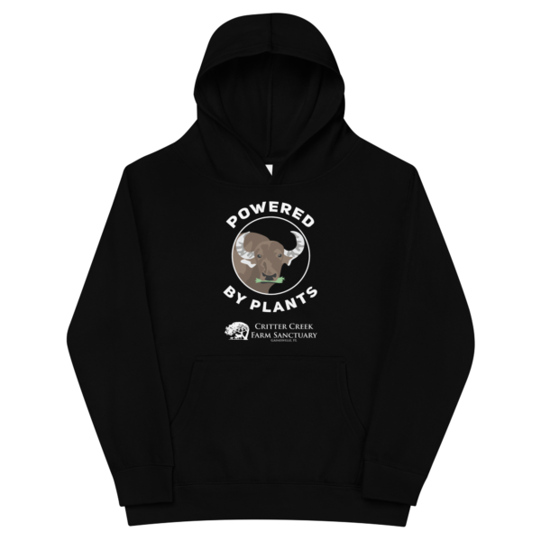 Powered by Plants Youth Hoodie