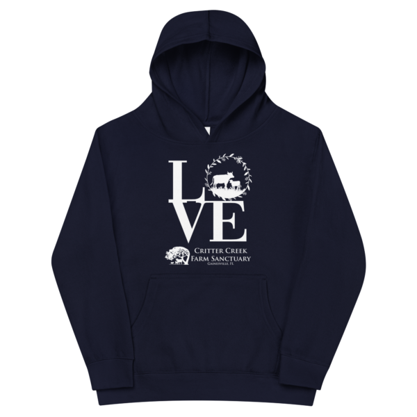 Love Cows Youth Hoodie - Image 4