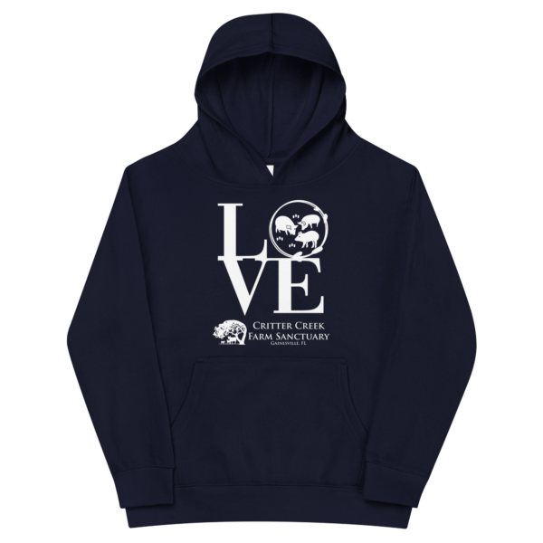 Love Pigs Youth Hoodie - Image 2