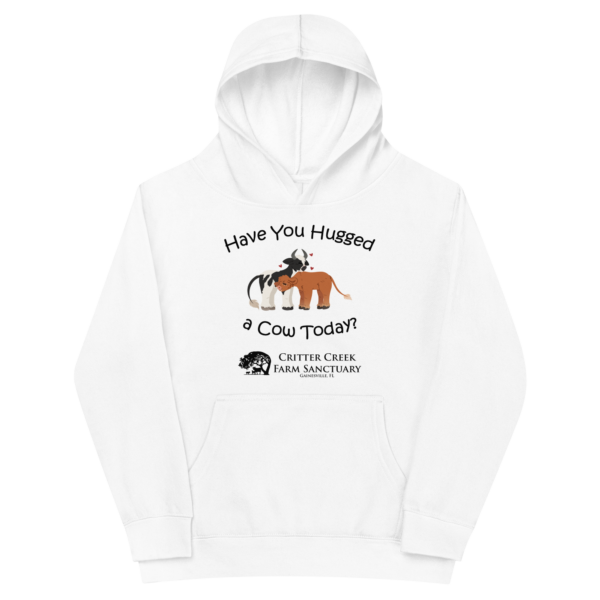 Have You Hugged A Cow Today Youth Hoodie - Image 3