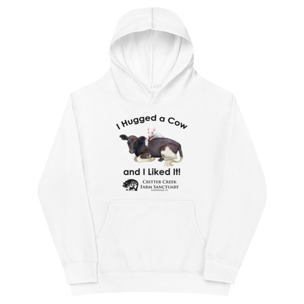 I Hugged a Cow Youth Hoodie - Image 2