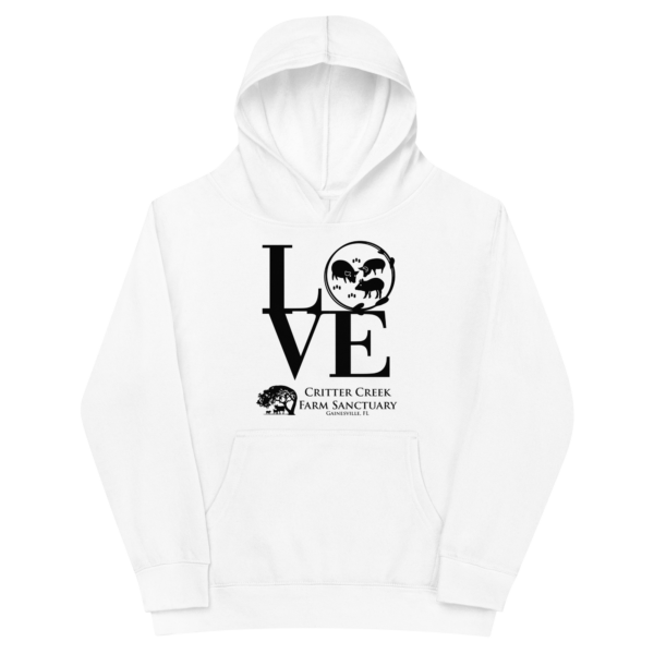 Love Pigs Youth Hoodie - Image 4