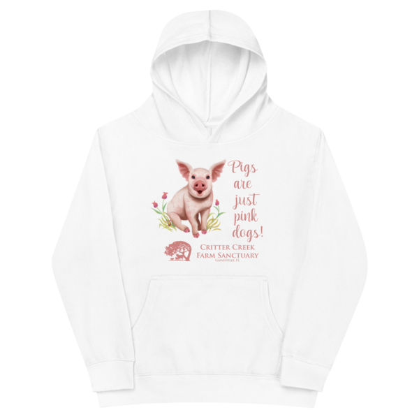 Pigs Are Just Pink Dogs Youth Hoodie - Image 4