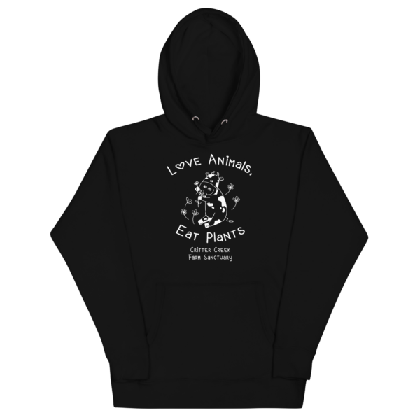 Love Animals Eat Plants Hoodie - Image 5