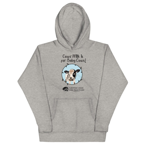 Cows' Milk is for Baby Cows Hoodie - Image 2