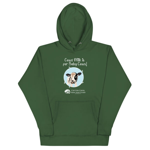 Cows' Milk is for Baby Cows Hoodie - Image 7