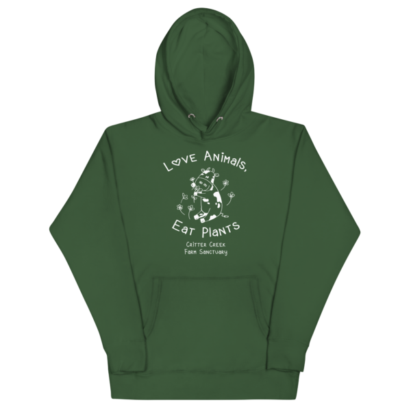 Love Animals Eat Plants Hoodie - Image 9