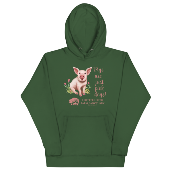 Pigs Are Just Pink Dogs Hoodie - Image 6