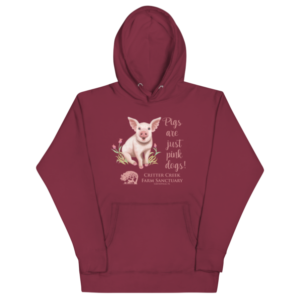 Pigs Are Just Pink Dogs Hoodie - Image 3