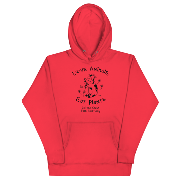 Love Animals Eat Plants Hoodie - Image 10