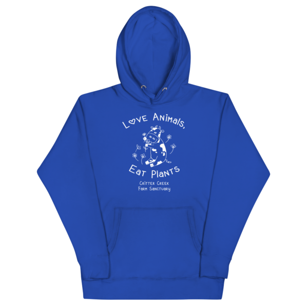 Love Animals Eat Plants Hoodie - Image 8