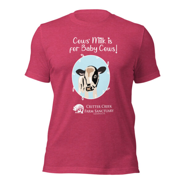 Cows' Milk is for Baby Cows Tee - Image 10