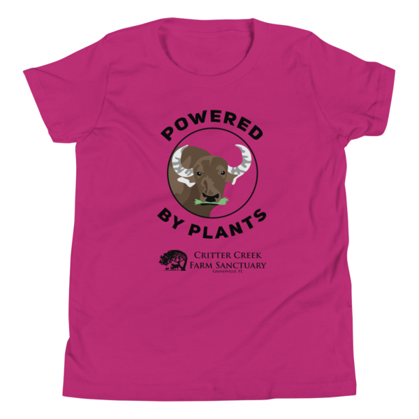 Powered by Plants Youth Tee - Image 3