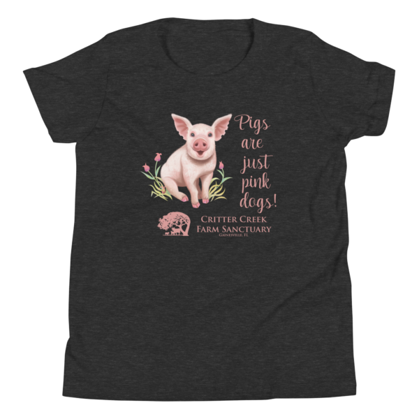 Pigs Are Just Pink Dogs Youth Tee - Image 5