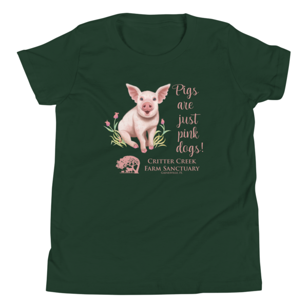 Pigs Are Just Pink Dogs Youth Tee - Image 4