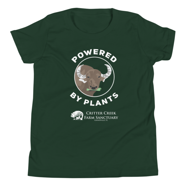 Powered by Plants Youth Tee - Image 9