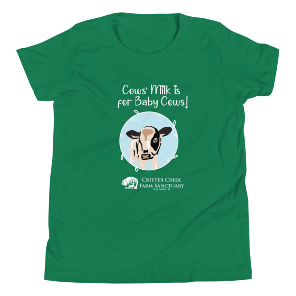 Cows' Milk is for Baby Cows Youth Tee - Image 9