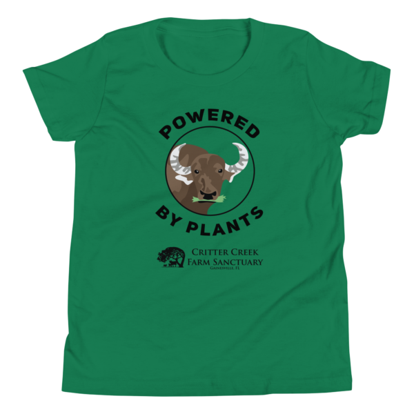 Powered by Plants Youth Tee - Image 4