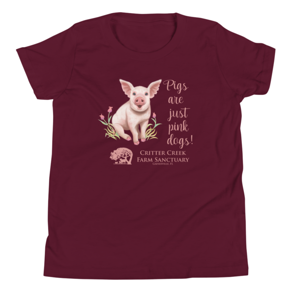 Pigs Are Just Pink Dogs Youth Tee