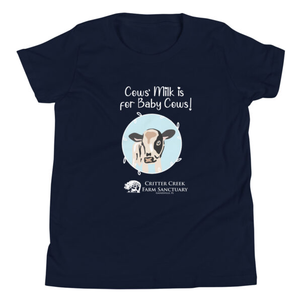 Cows' Milk is for Baby Cows Youth Tee - Image 6