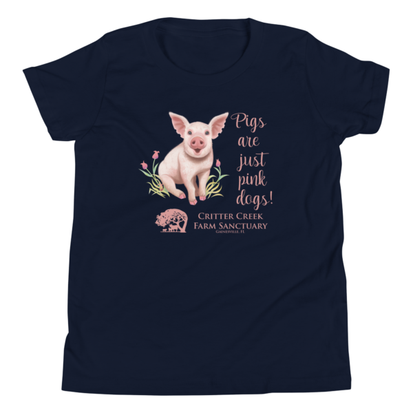 Pigs Are Just Pink Dogs Youth Tee - Image 3