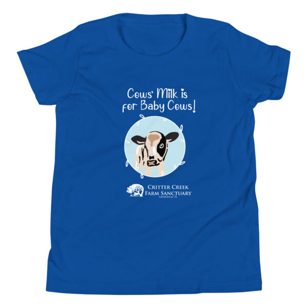 Cows' Milk is for Baby Cows Youth Tee - Image 7